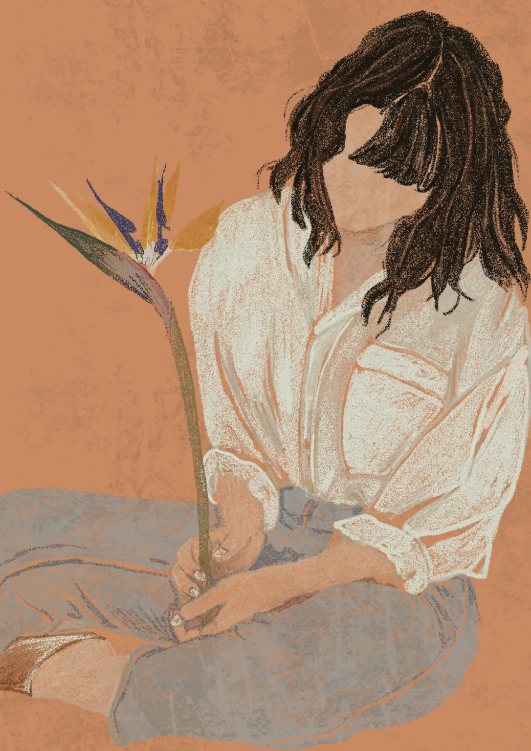 Serenity in Bloom Canvas | ART-097