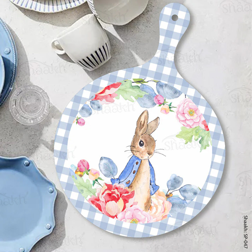 Rabbit in Wonderland Platter | SP-047