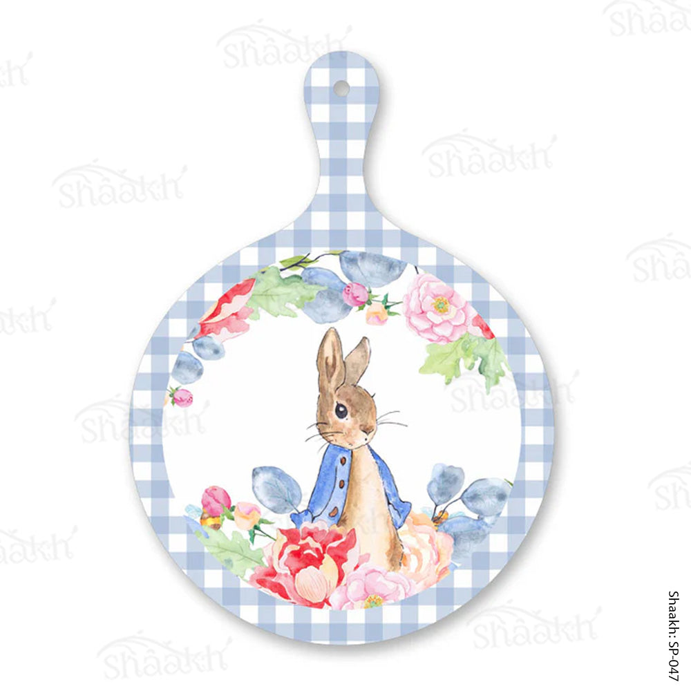 Rabbit in Wonderland Platter | SP-047
