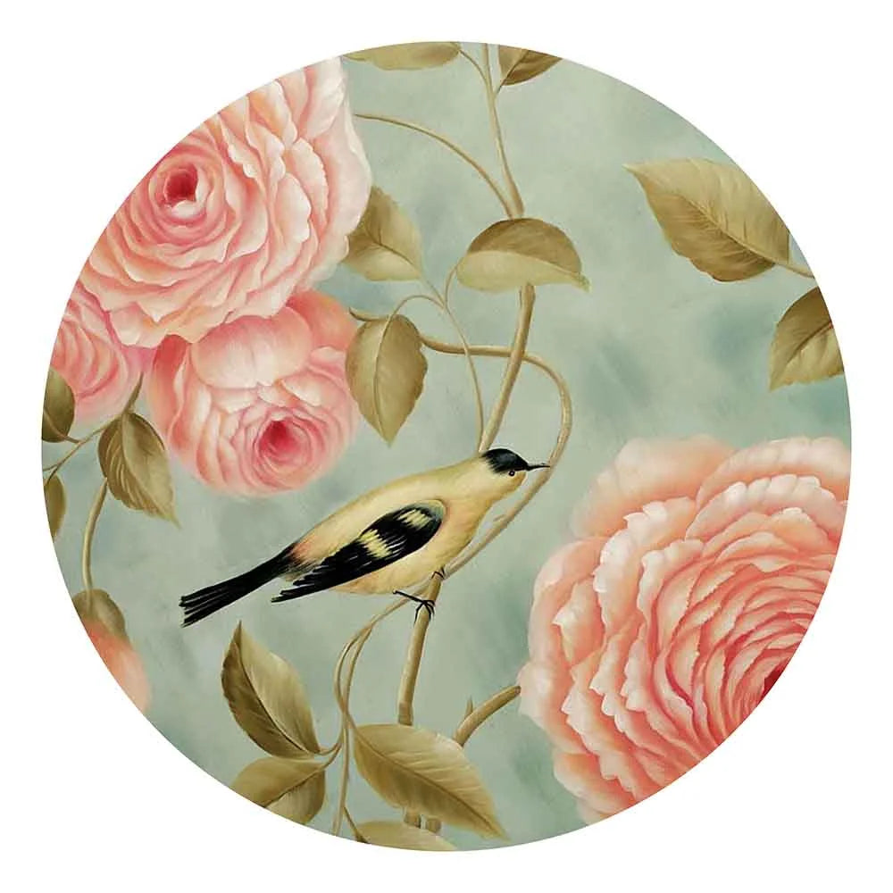 Vintage Birds on Branch Wall Plates
