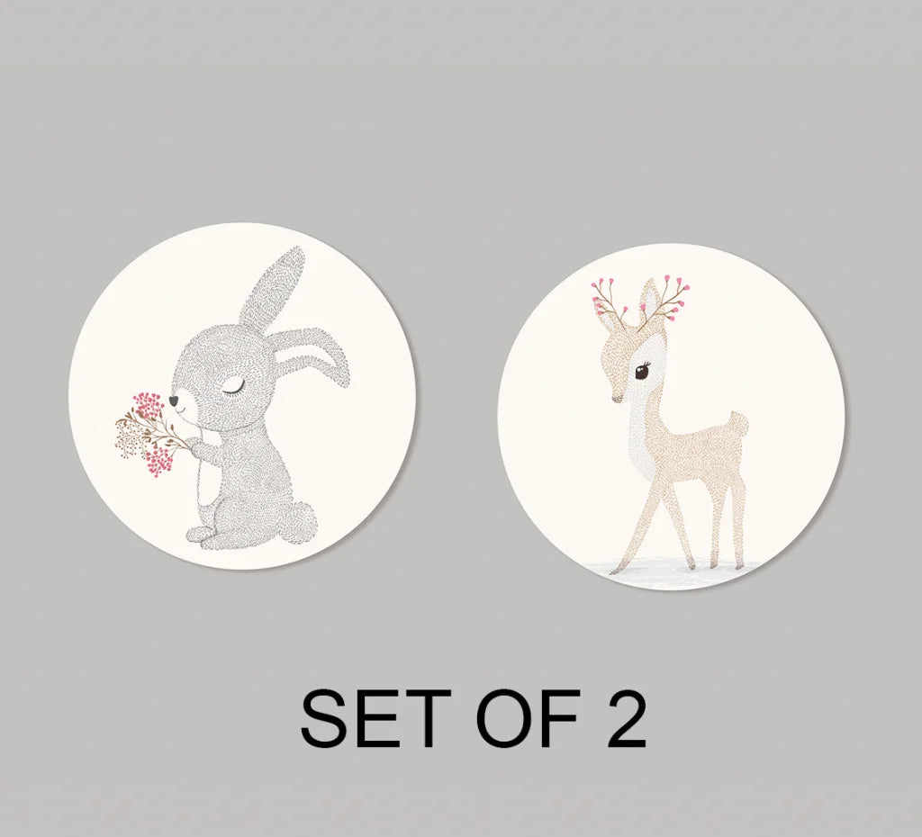 Cute Nursery Wall Plates