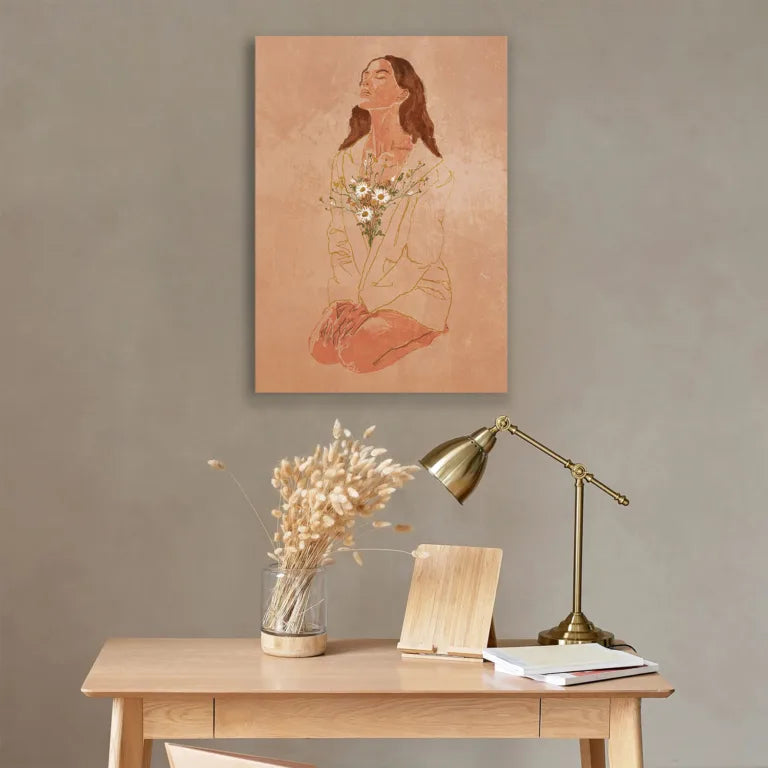 Embracing the Present Canvas | ART 102