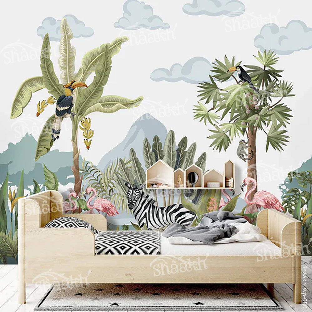 Jungle Safari Wallpaper | WP 080