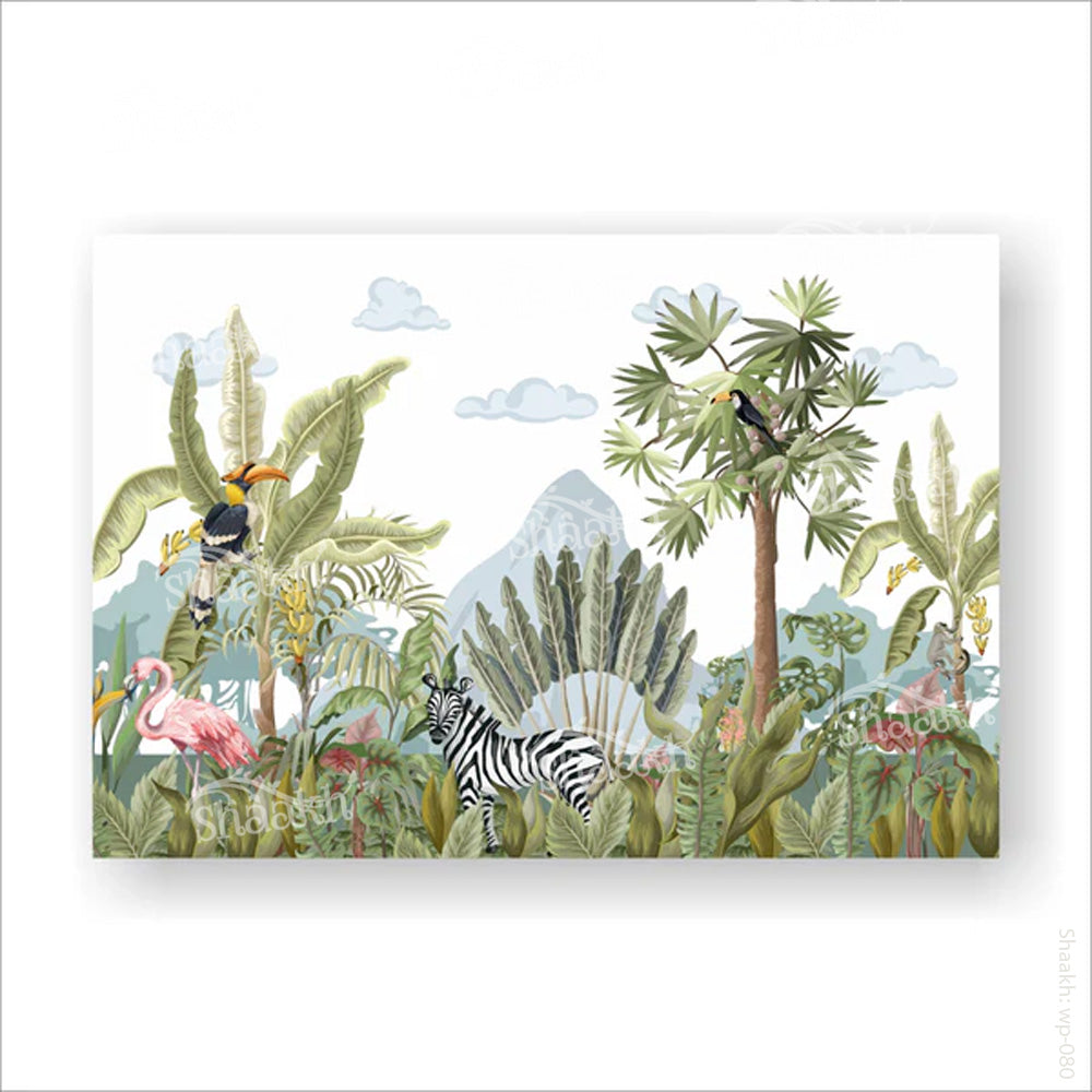 Jungle Safari Wallpaper | WP 080