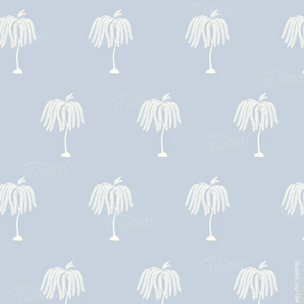 Whispering Willows Wallpaper (English Blue) | WP 184