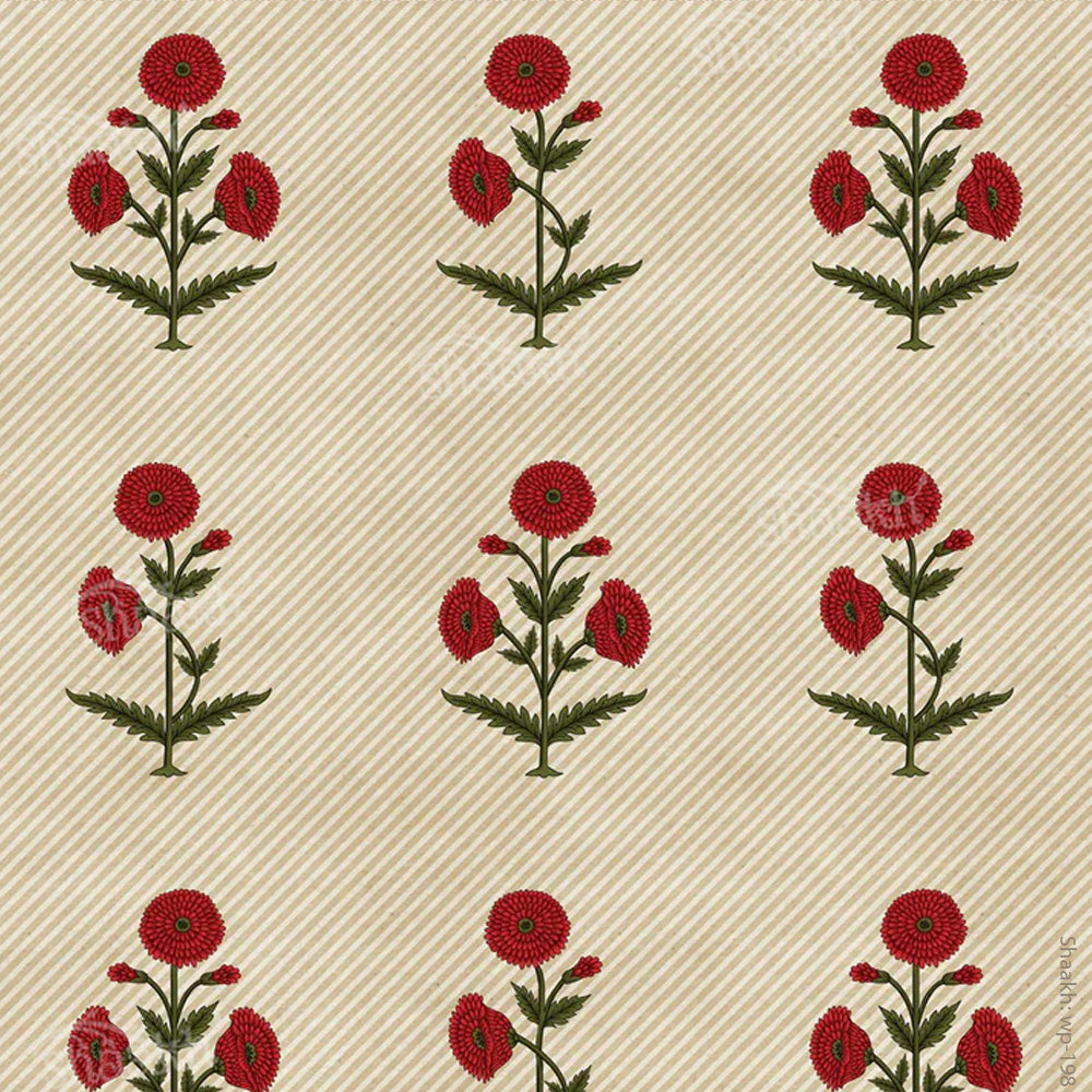 The Sweet Life of Poppy (Slant lines) Wallpaper | WP 198