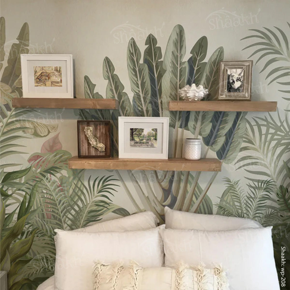 Palm Fringed Wallpaper | WP 208