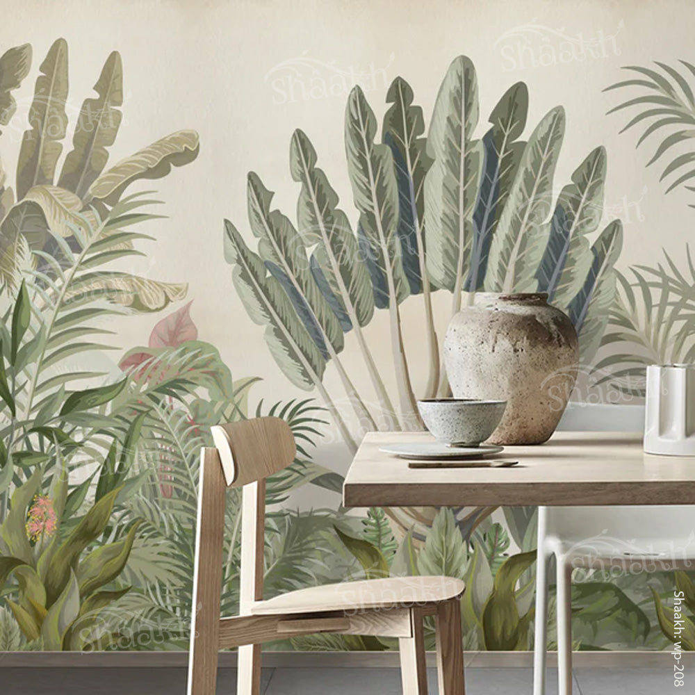Palm Fringed Wallpaper | WP 208