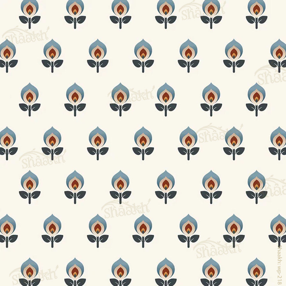 Mayur Motif Wallpaper | WP 218
