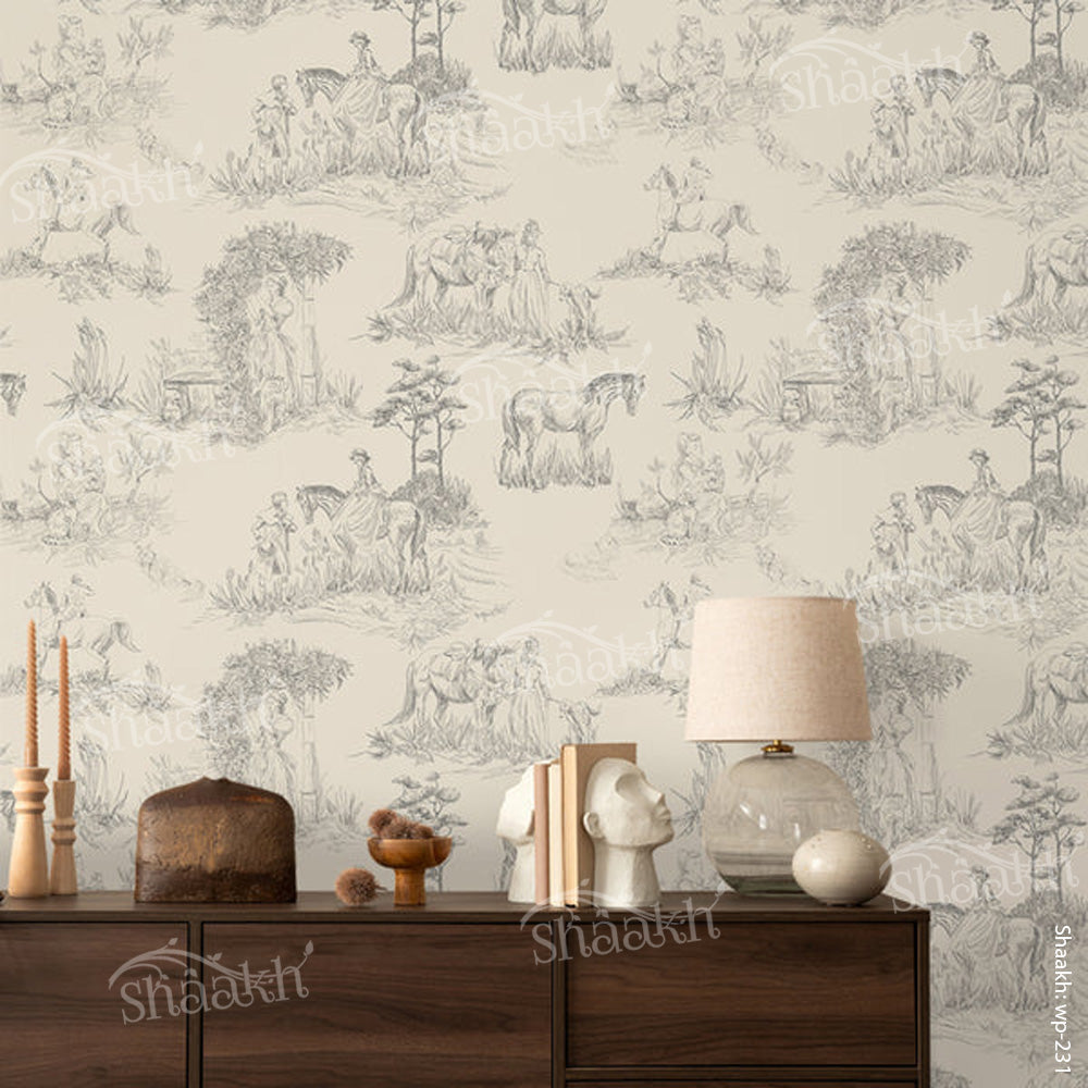 Rustic Charm Wallpaper |  WP 231