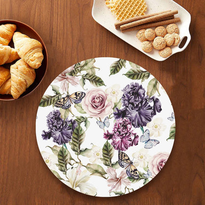 Iris and Hibiscus Flowers Tablemats | TM 015 (set of 2)