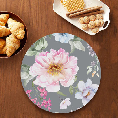 watercolor Flowers,leaves and buds Table Mat | TM 029 (set of 2)