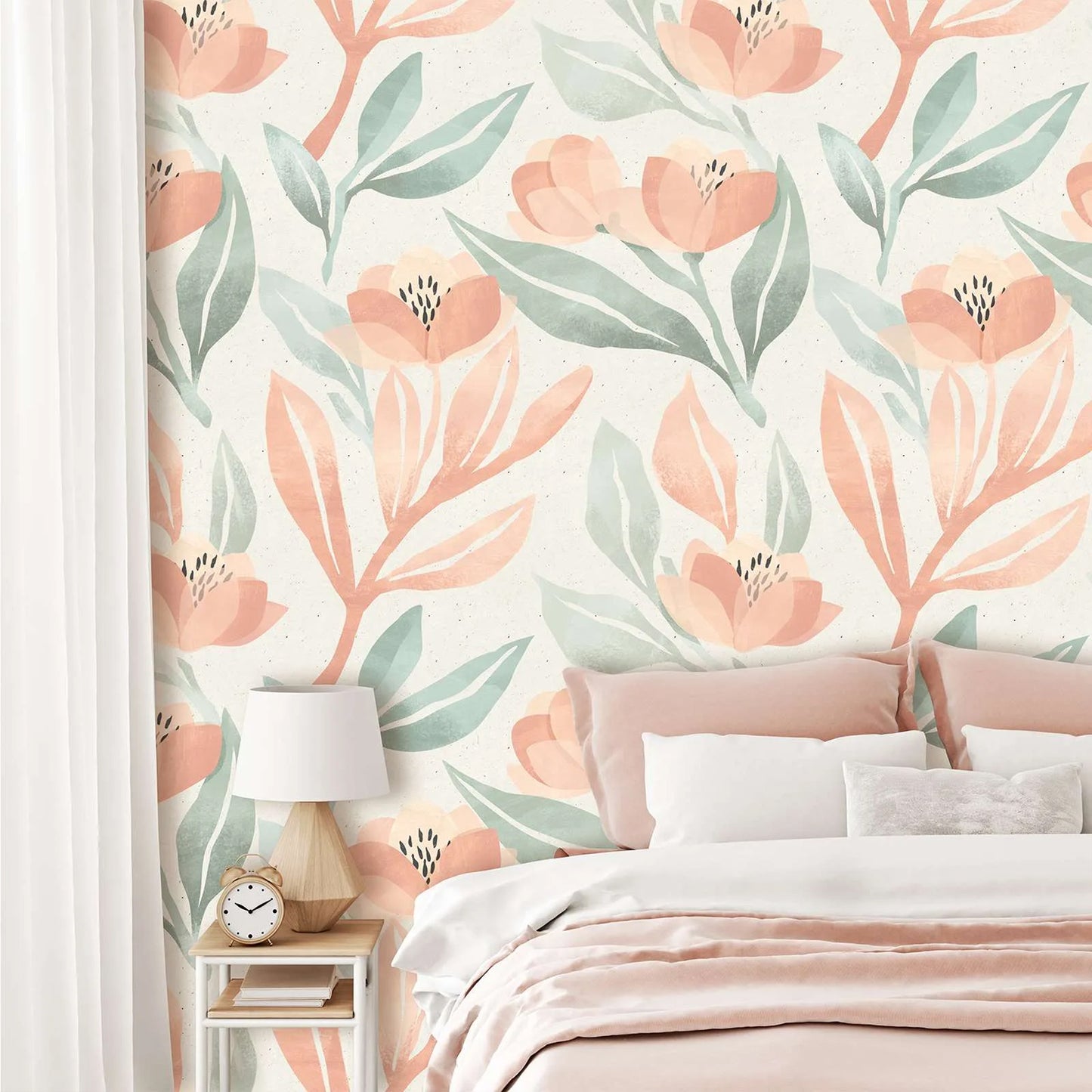 “Peach Blossom” Wallpaper | WP 070