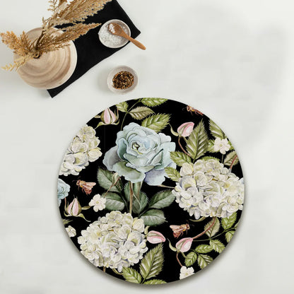 Hydrangeas and Roses Table Mat | TM 024 (set of 2)
