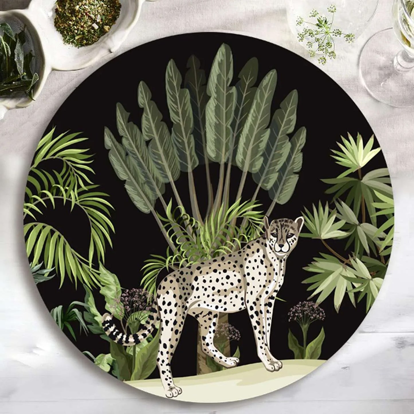 Leopard Trail Tablemats | TM 071 (set of 2)