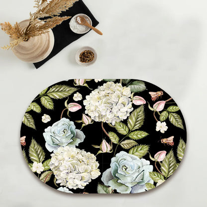 Hydrangeas and Roses Table Mat | TM 024 (set of 2)