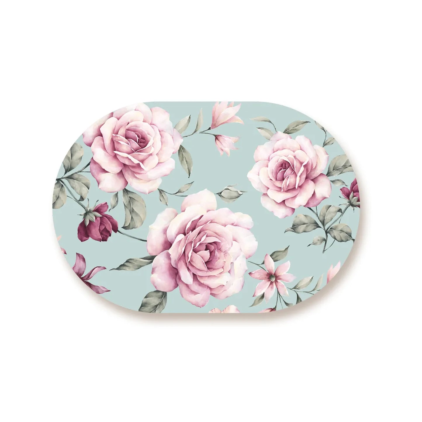 Pale pink roses Table Mat | TM 027 (set of 2)