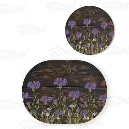 Lavender Grove Coordinated Set | TWC 117 (8 Mats, 4 Trivets)