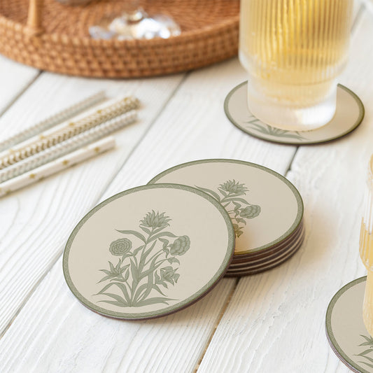 "Firdaus (Sage)" Coasters CT 1121