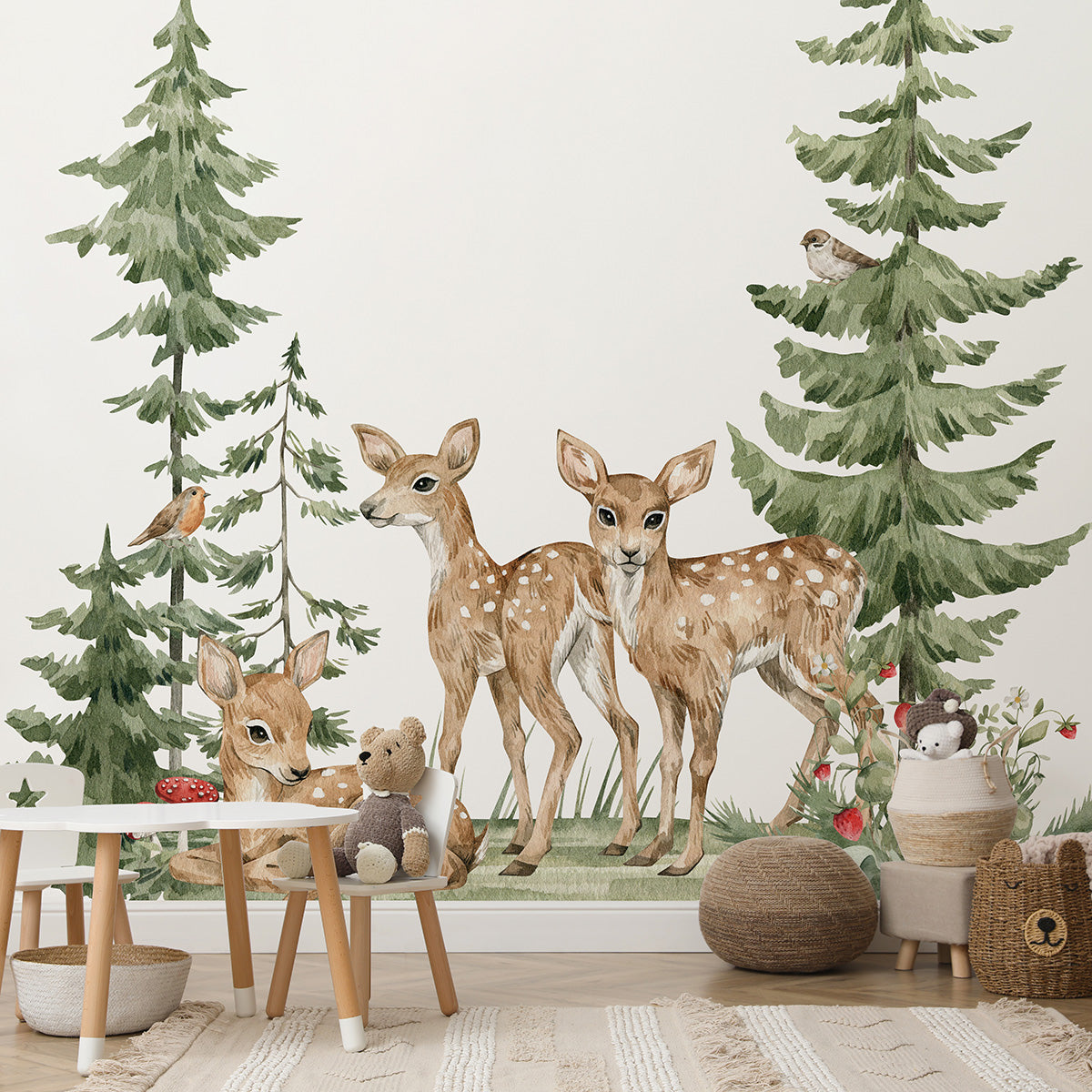 “Deer Family” Wallpaper | WP 211