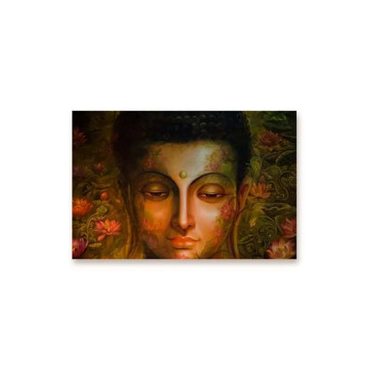 Buddha Face Canvas
