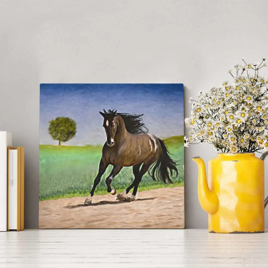 Running Horse Canvas