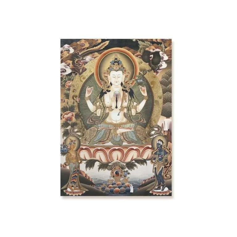 Avalokitesvara Buddha Canvas