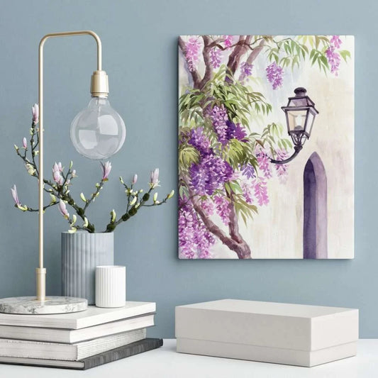 Lantern Among The Wisteria Blossom | ART 050