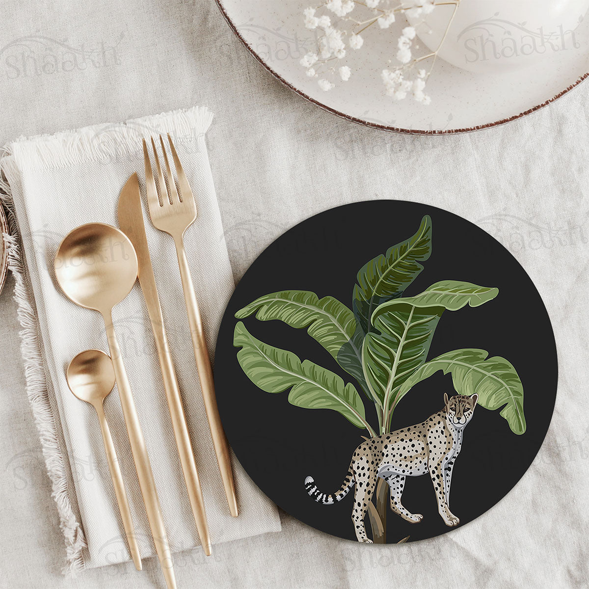 "Alone Palm " Trivets | CST 110 (Set of 2)