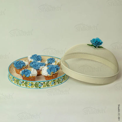 Parisian Blue Cake Cover | CC-001