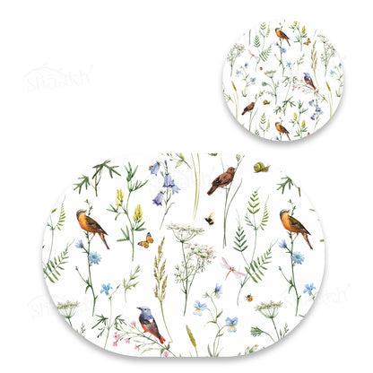 Chirping Around Coordinated Set | TWC 096 (8 Mats, 4 Trivets)