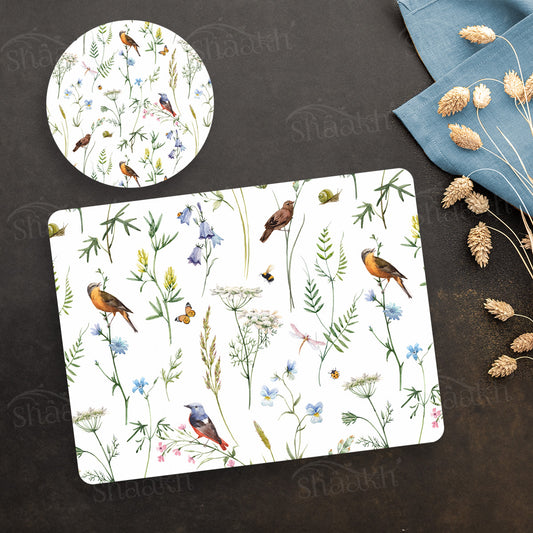 Chirping Around Coordinated Set | TWC 096 (8 Mats, 4 Trivets)