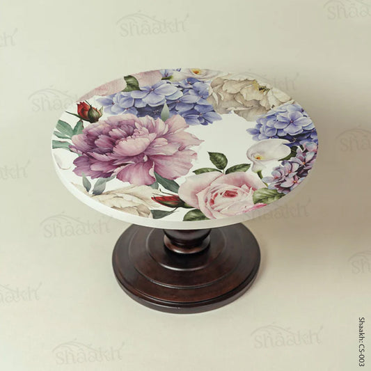 Hydrangea Flowers Cake Stand | CS-002