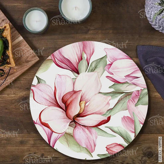 Blooming magnolia Trivets | CST 012 (set of 2)