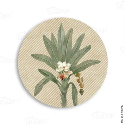 The Tropical Palm Trivets | CST 028 (set of 2)