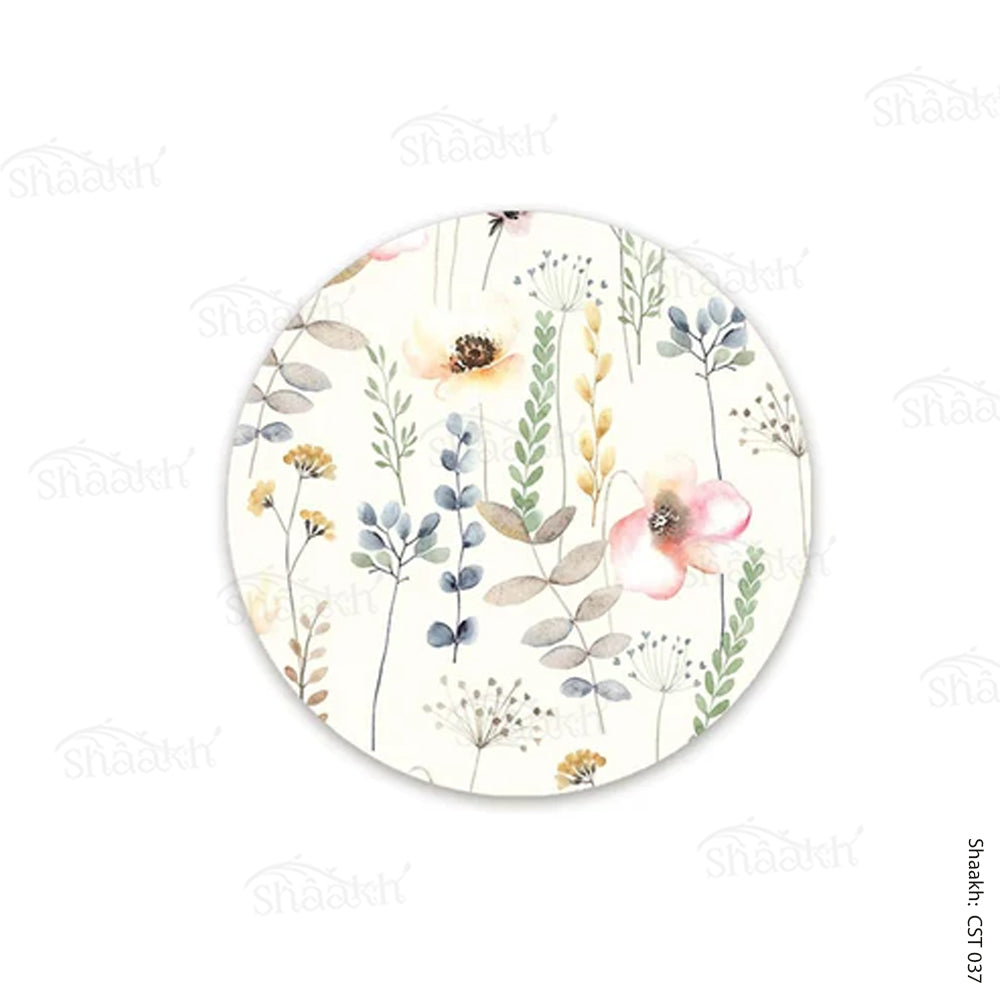 Vintage Flowers Trivets | CST 037 (set of 2)