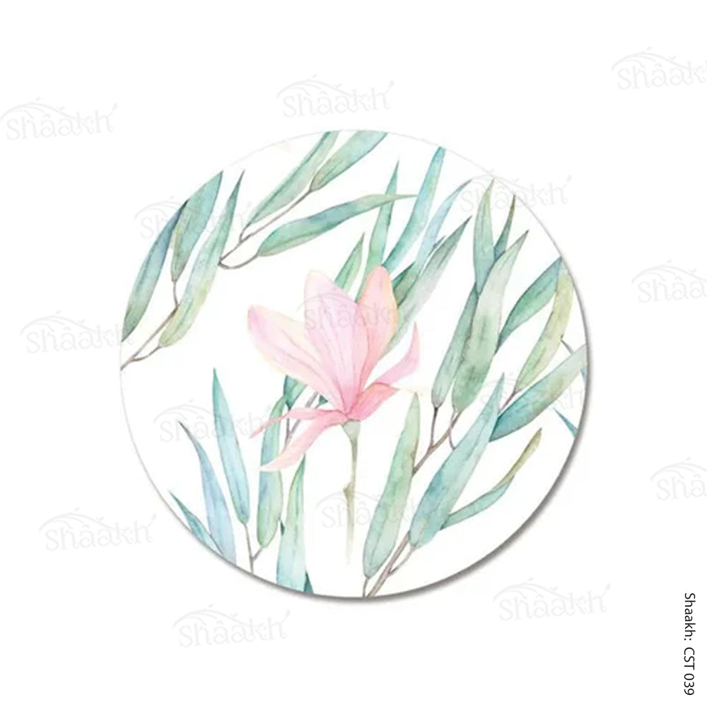 Jasmine Flowers Trivets | CST 039 (set of 2)