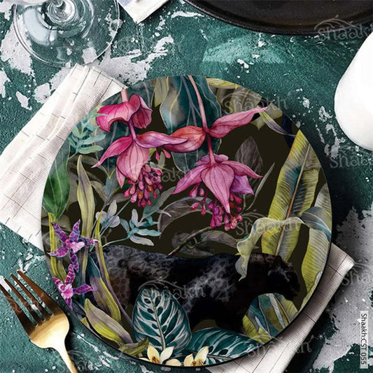 “Dramatic Foliage” Trivets | CST 055 (set of 2)