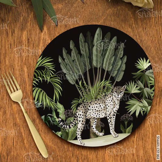 Leopard Trail Trivets | CST 064 (set of 2)