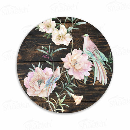 Exotic Birds and Flowers Trivets | CST 081 (Set of 2)