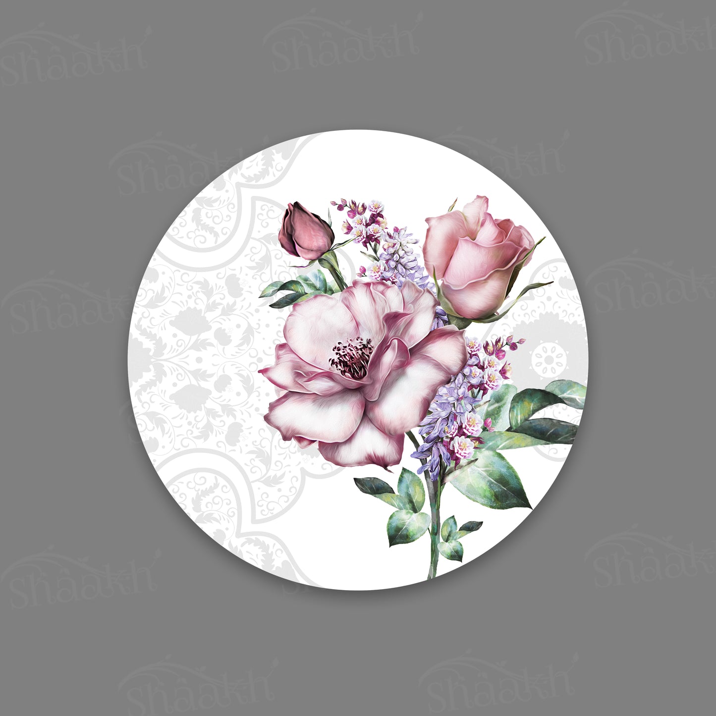 Flowers Bunch Trivets | CST 089 (Set of 2)