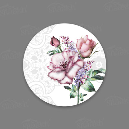 Flowers Bunch Trivets | CST 089 (Set of 2)