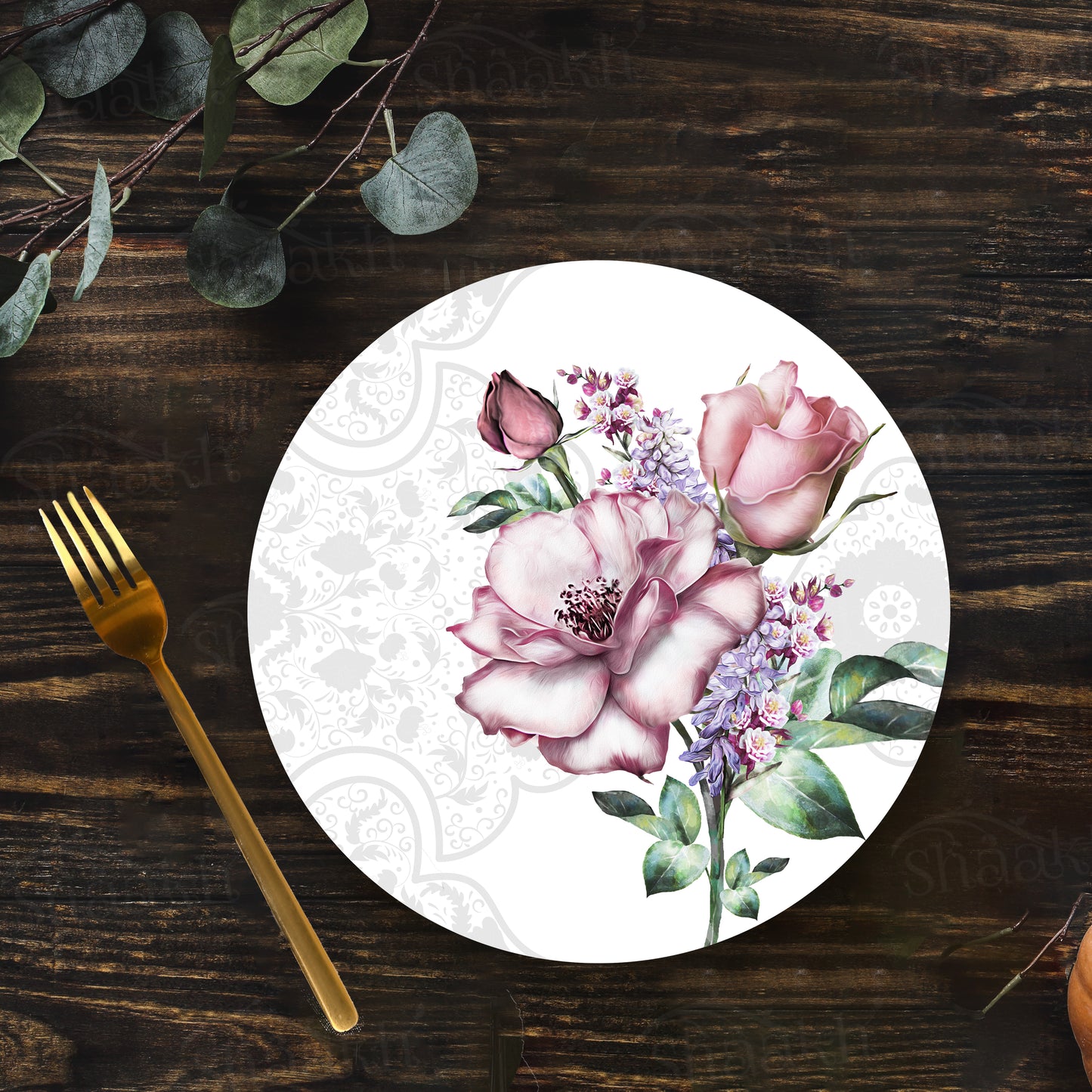 Flowers Bunch Trivets | CST 089 (Set of 2)