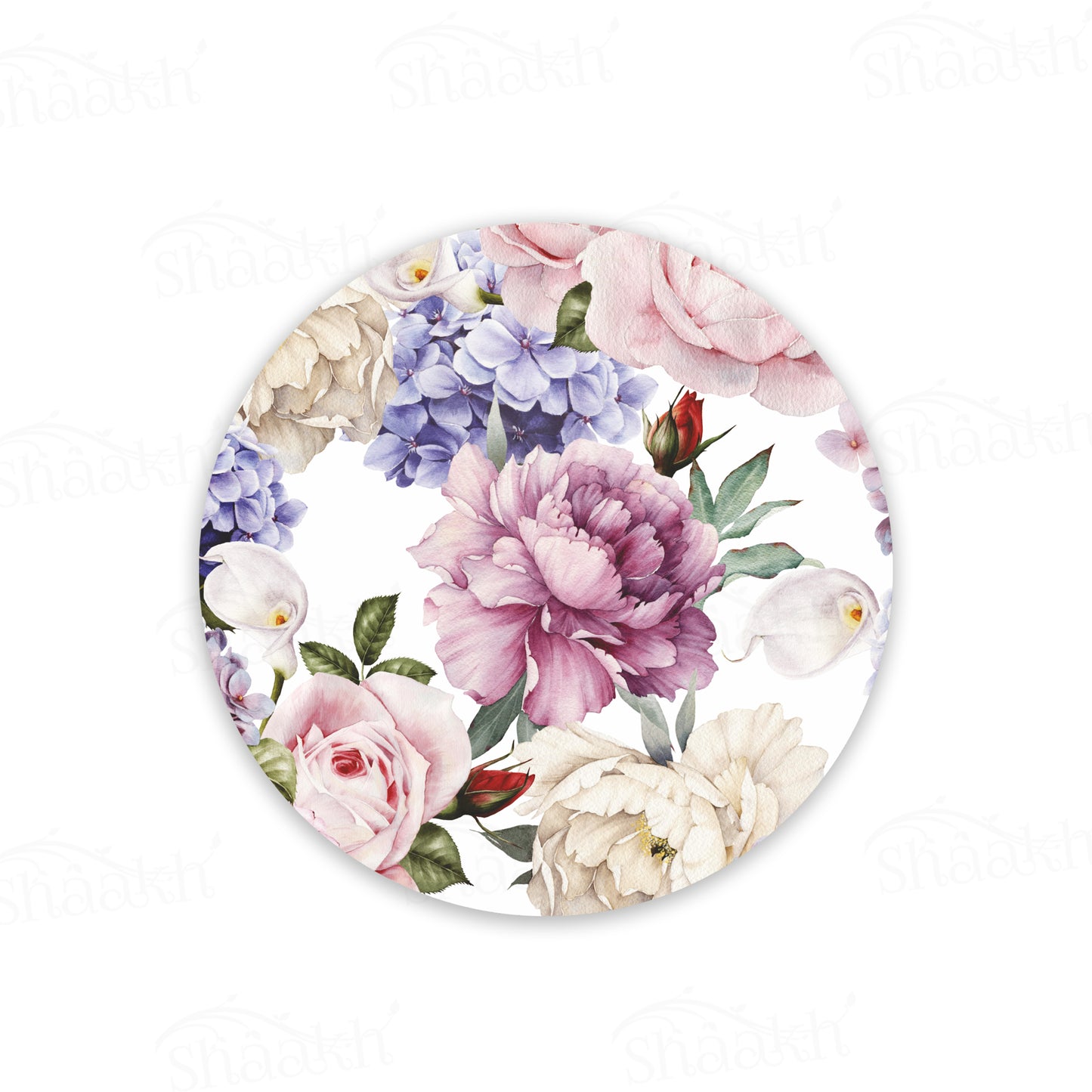 Hydrangea Flower Trivets | CST 009 (Set of 2)