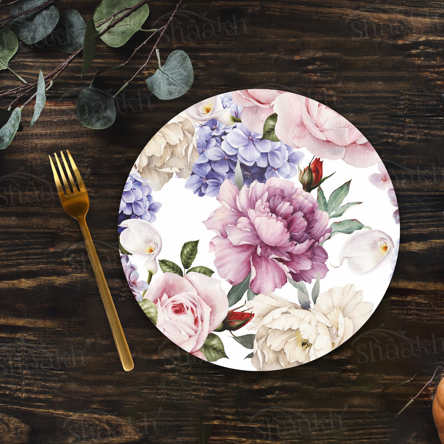 Hydrangea Flower Trivets | CST 009 (Set of 2)