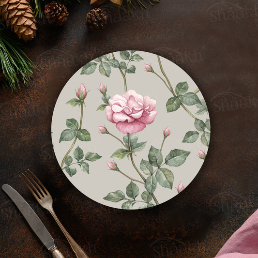 Pink Roses Trivets | CST 038 (Set of 2)