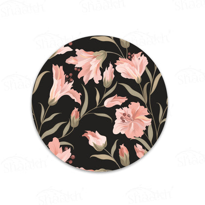 Peach Flowers Trivets | CST 040 (Set of 2)