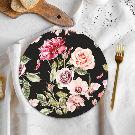 Orchid, Roses and Peony Flowers Trivets | CST 046 (Set of 2)