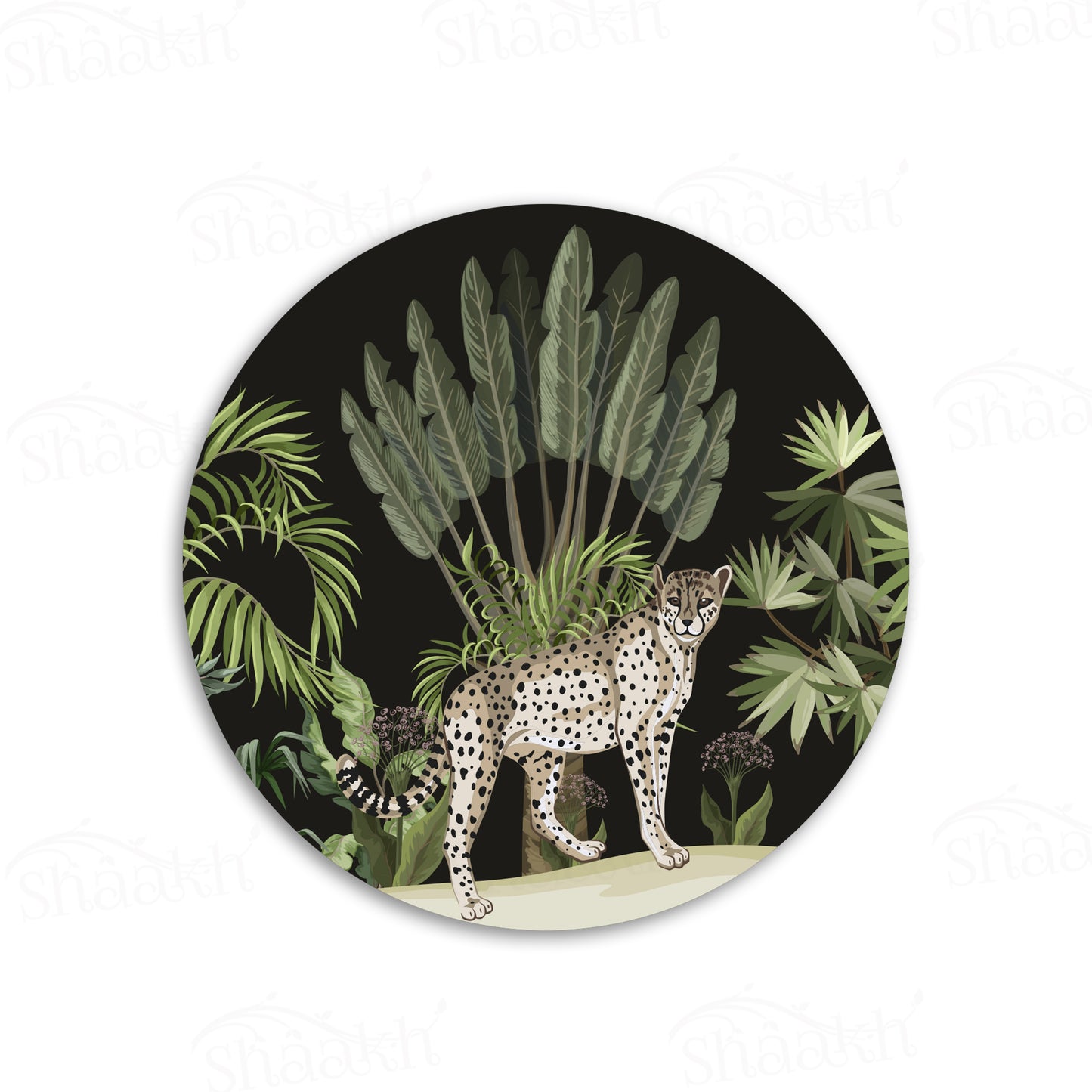 Leopard Trail Trivets | CST 064 (Set of 2)