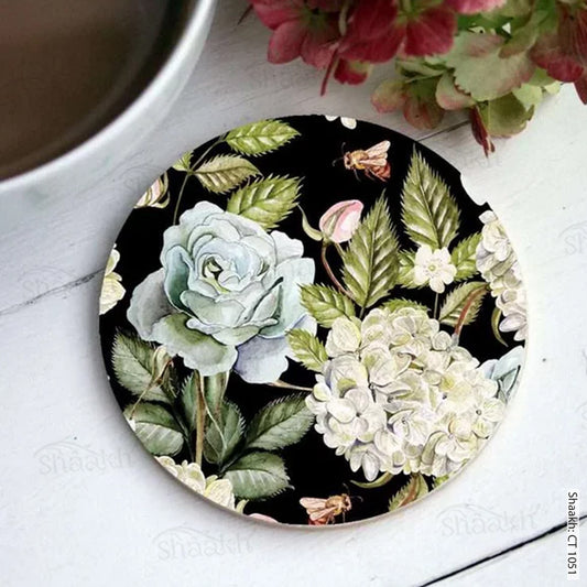 “Hydrangea & Roses” Coasters CT 1051